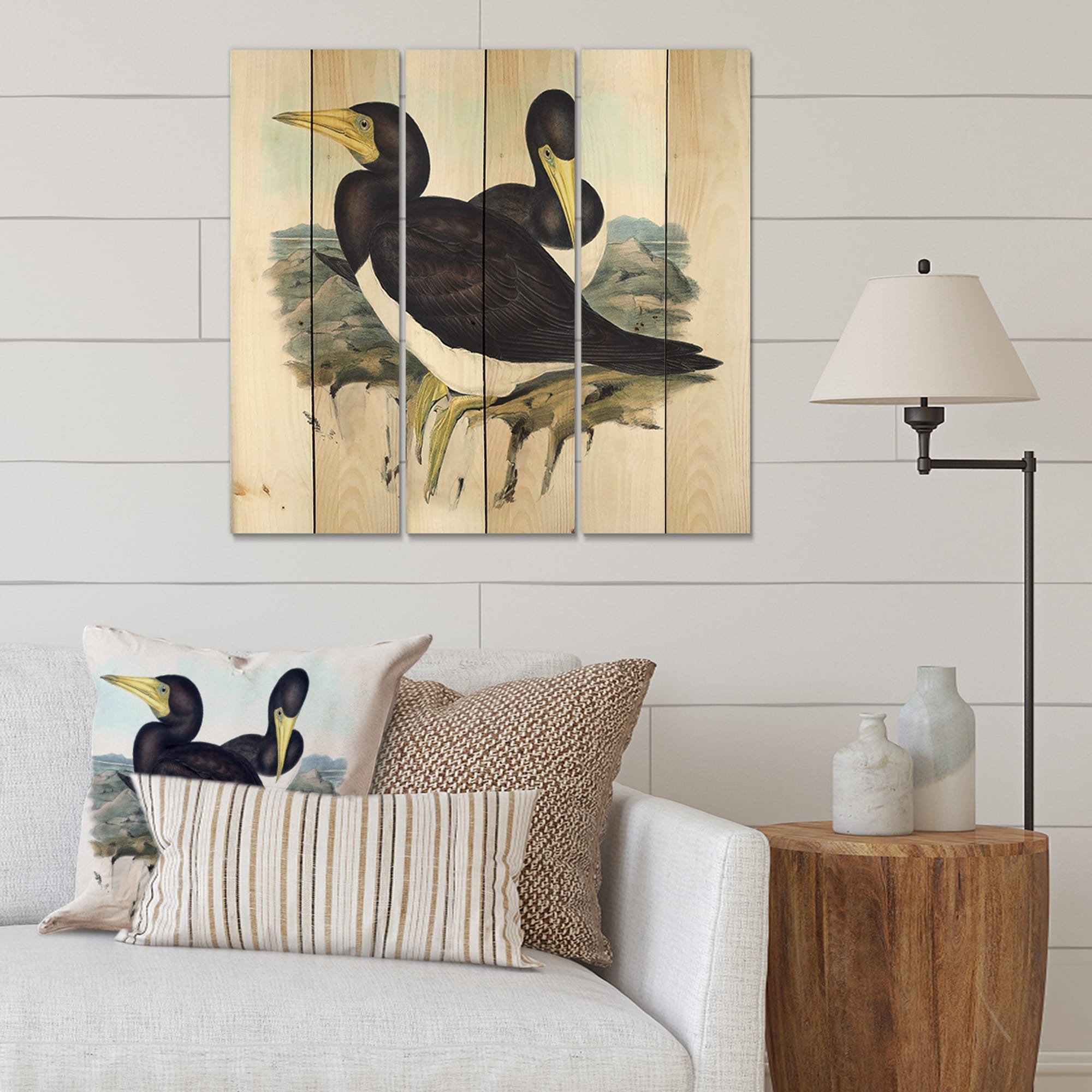 Designart 'Vintage Australian Birds XII' Traditional Print-image