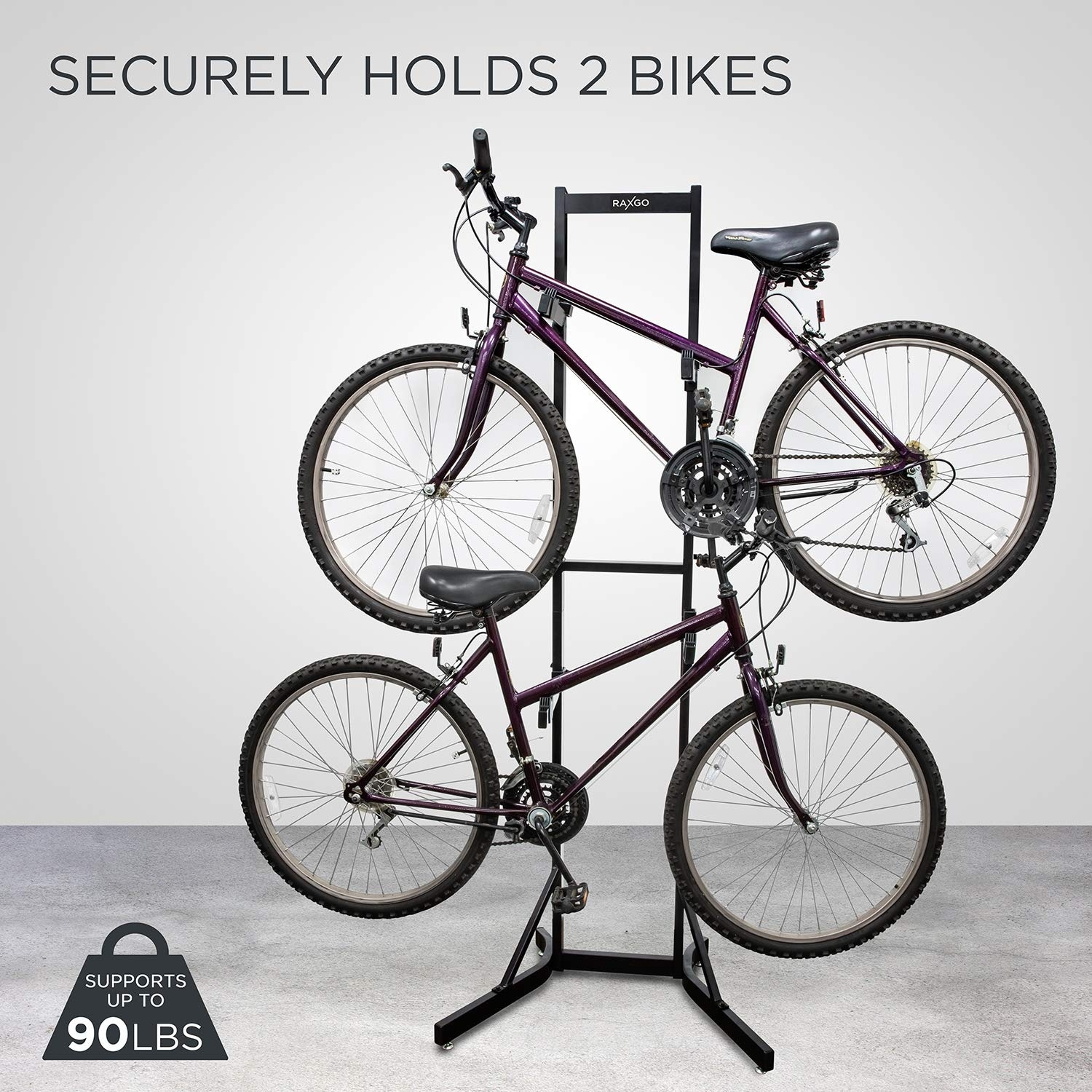 2 bike standing rack