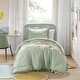 preview thumbnail 38 of 50, Chelsea Square Himari Diamond Quilted Ruffle Edge Comforter Set
