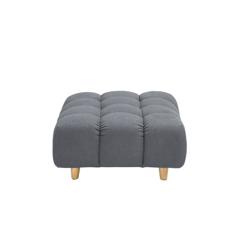 "Modern 90-Inch Teddy Sofa, Mid-Century Design, Perfect for Living Room, Office, and Apartment"
