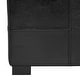 preview thumbnail 6 of 8, Safavieh Maiden Tufted Black Bicast Leather Storage Bench - 46.9" x 18.3" x 16.7"