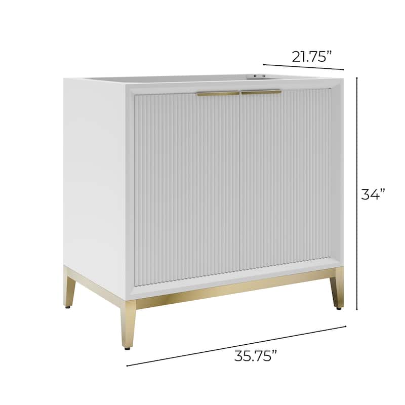 Fresca FCB4036 Wellington 36" Single Free Standing Vanity Cabinet Only