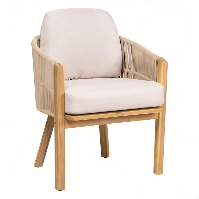 Outdoor Dining Arm Chair Set of 2