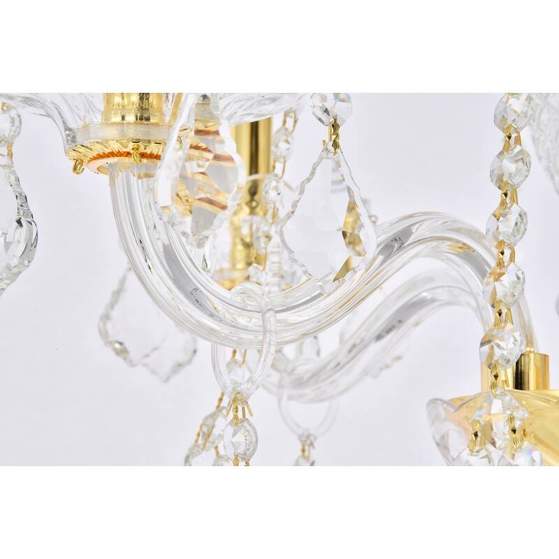 Verona 15-Light 33 in. Chandelier (Available in Chrome and Gold)