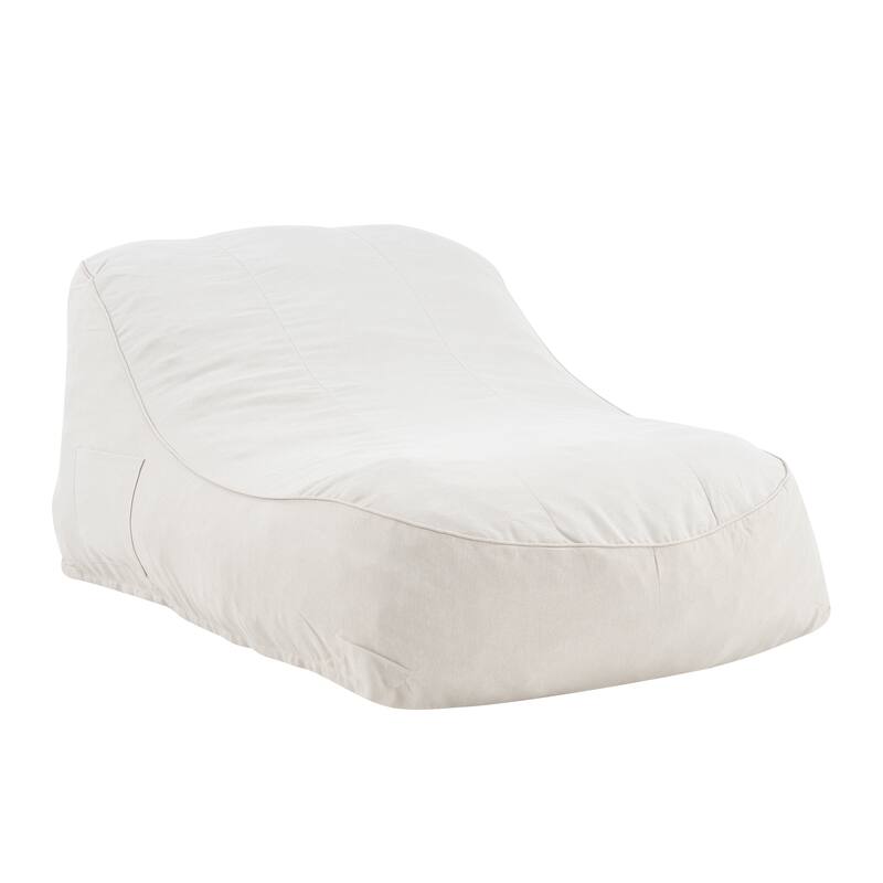 Christopher Knight Home - Hilary Modern Outdoor Upholstered Bean Bag with Storage