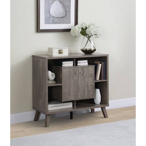Jonna Hazelnut Accent Cabinet with Open Compartment