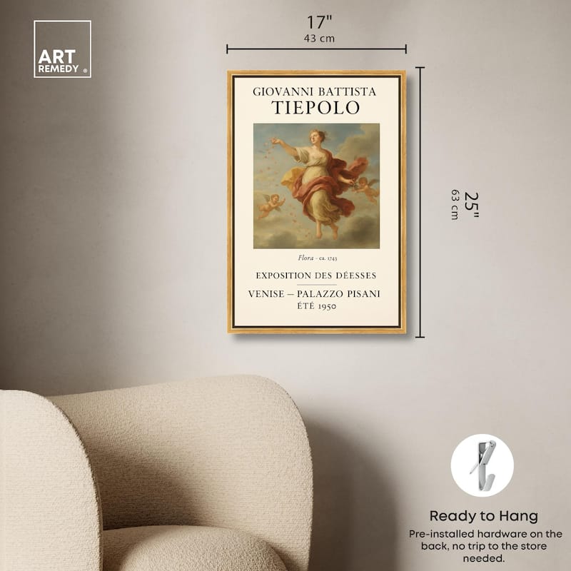 Goddess of Spring Canvas by Art Remedy