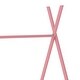 preview thumbnail 17 of 32, Metal Twin House Platform Bed - Triangle Structure for Kids' Imagination