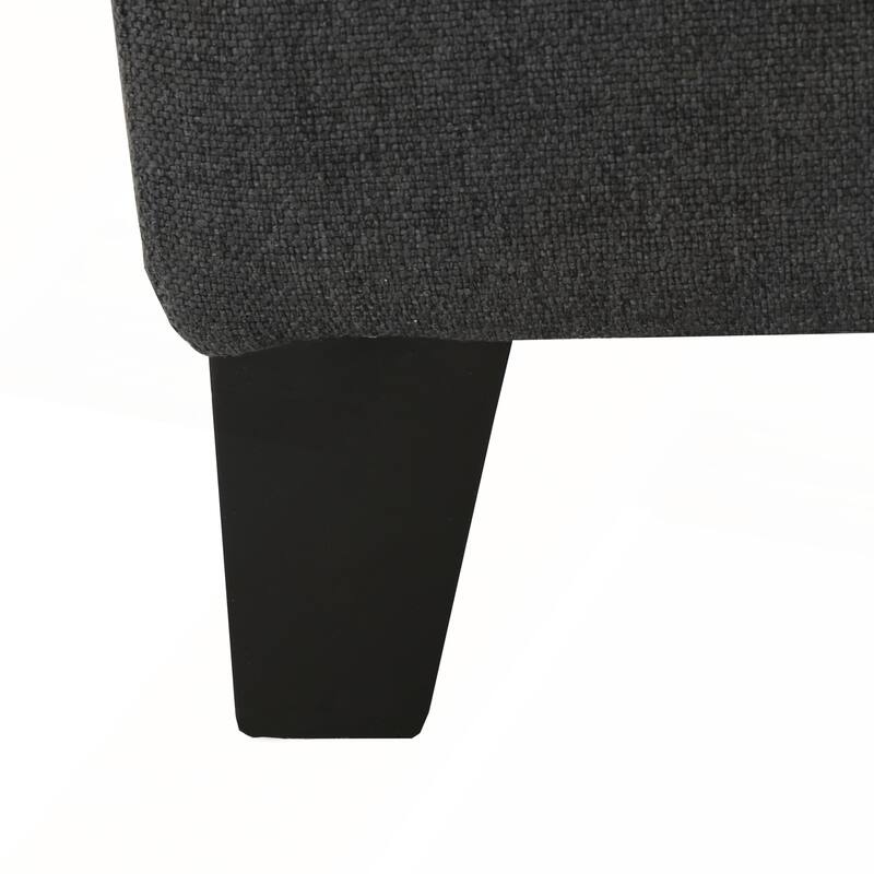 Storage Ottoman with Dense Foam Padding and Ample Space for Modern Living and Multi-Functional Use