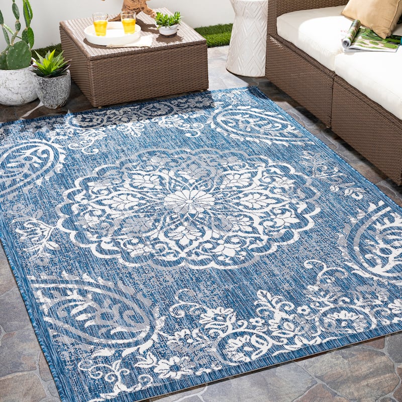 Artistic Weavers Kaisa Indoor/ Outdoor Paisley Medallion Area Rug