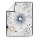 preview thumbnail 4 of 4, Sweet Jojo Designs 6p Crib Bedding+ BreathableBaby Breathable Mesh Liner Navy Blue Star Moon Boy Girl Gender Neutral