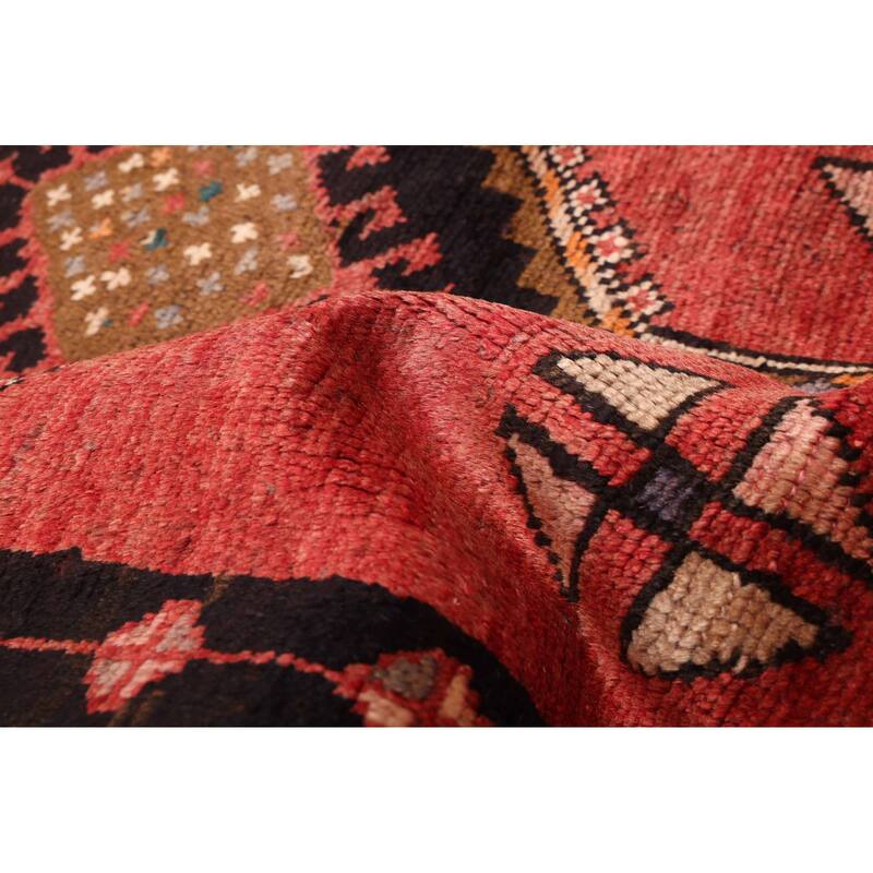 ECARPETGALLERY Hand-knotted Konya Anatolian Red Wool Rug - 3'3 x 8'9