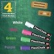 preview thumbnail 2 of 6, Walplus Puzzle Blackboard Chalkboard Wall Stickers Nursery Decor Decal with Flexichalk Marker Neon Color Liquid Chalks Pen