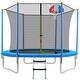 preview thumbnail 3 of 17, 8FT Trampoline for Kids with Safety Enclosure Net