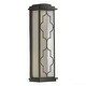 preview thumbnail 7 of 5, Luxury Rectangular Wall Sconce, 22H x 6.75"W, with Craftsman Style, Architectural Bronze, by Urban Ambiance