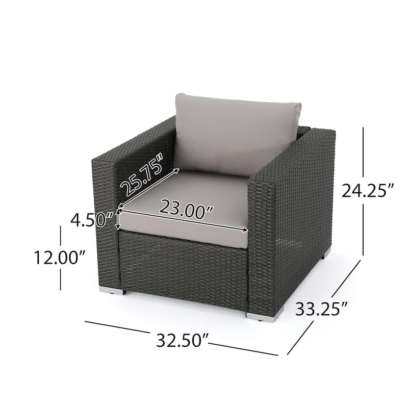 Santa Rosa Outdoor 7-piece Sectional Sofa by Christopher Knight Home
