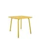 preview thumbnail 29 of 38, Novogratz Poolside Gossip Collection June Outdoor Square Dining Table Yellow