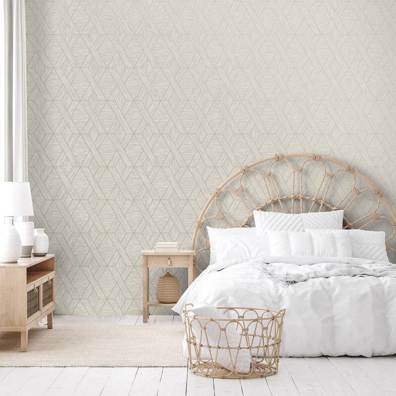 Fine Decor Malcolm Natural Geo Wallpaper