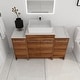 preview thumbnail 96 of 112, ARTCHIRLY 24/36/48/60 Inch Bathroom Vanity with Sink, Freestanding Bathroom Vanity with Soft Close Door and Shelf