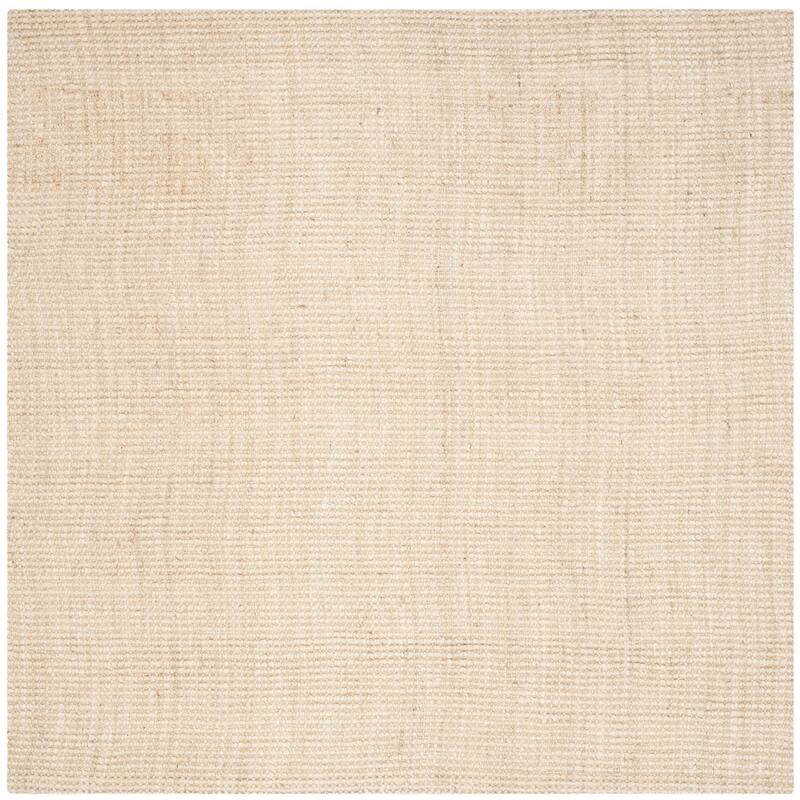 SAFAVIEH Handmade Natural Fiber Bariaa Jute Rug - 11' Square - Ivory
