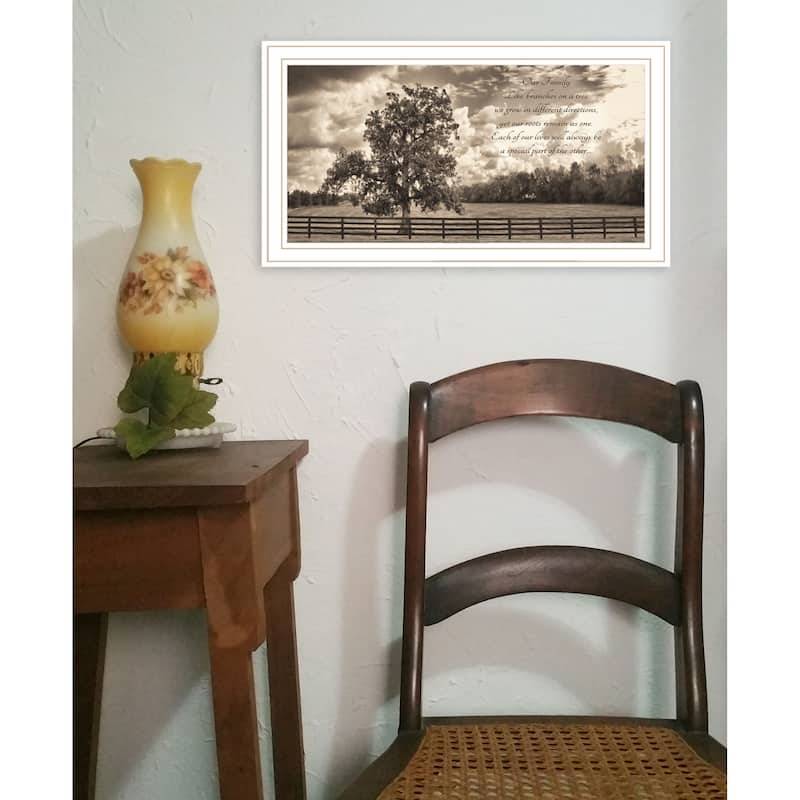 TrendyDecor4U "Our Family" Framed Print Wall Art