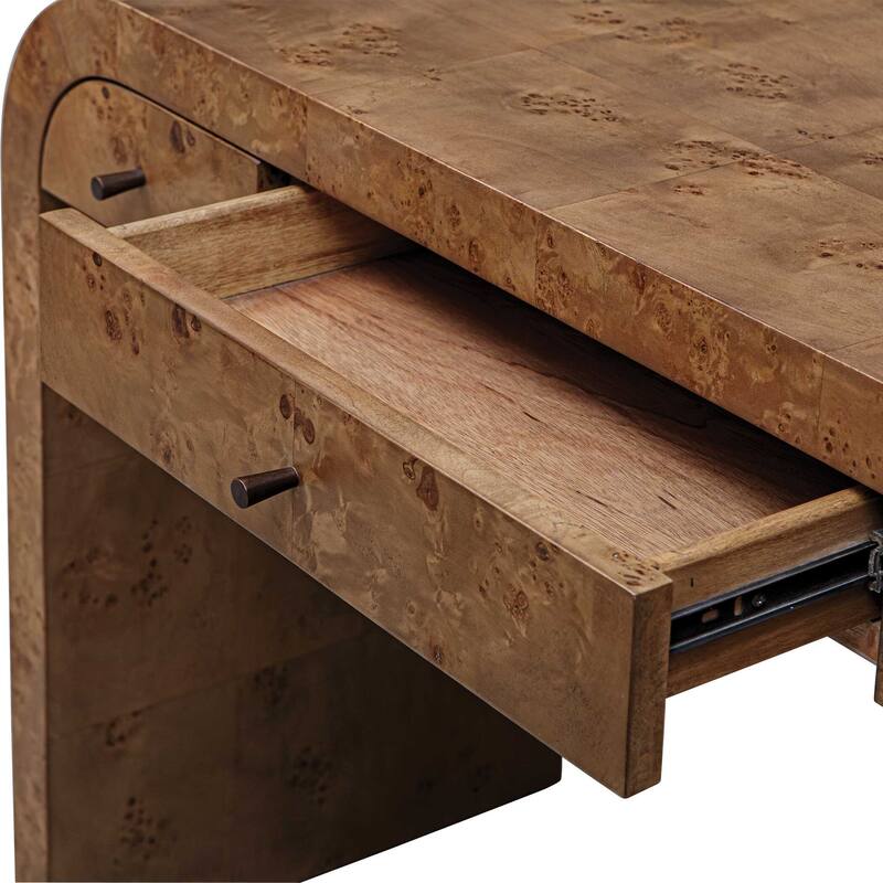 Uttermost Rocco Mappa Burl Desk