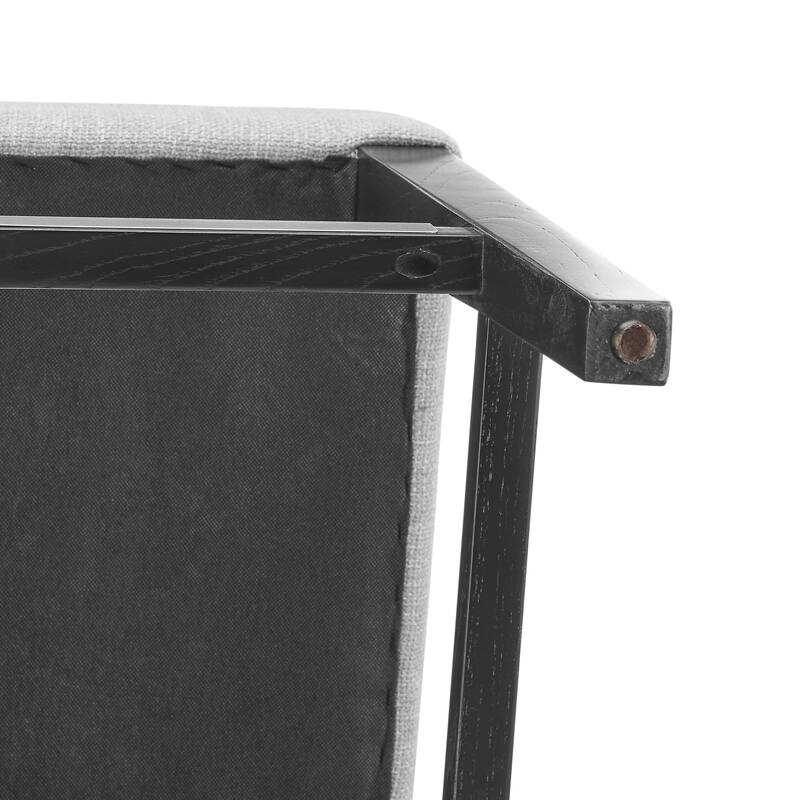 NPD Furniture Kylo Faux Leather/Fabric Counter Stool
