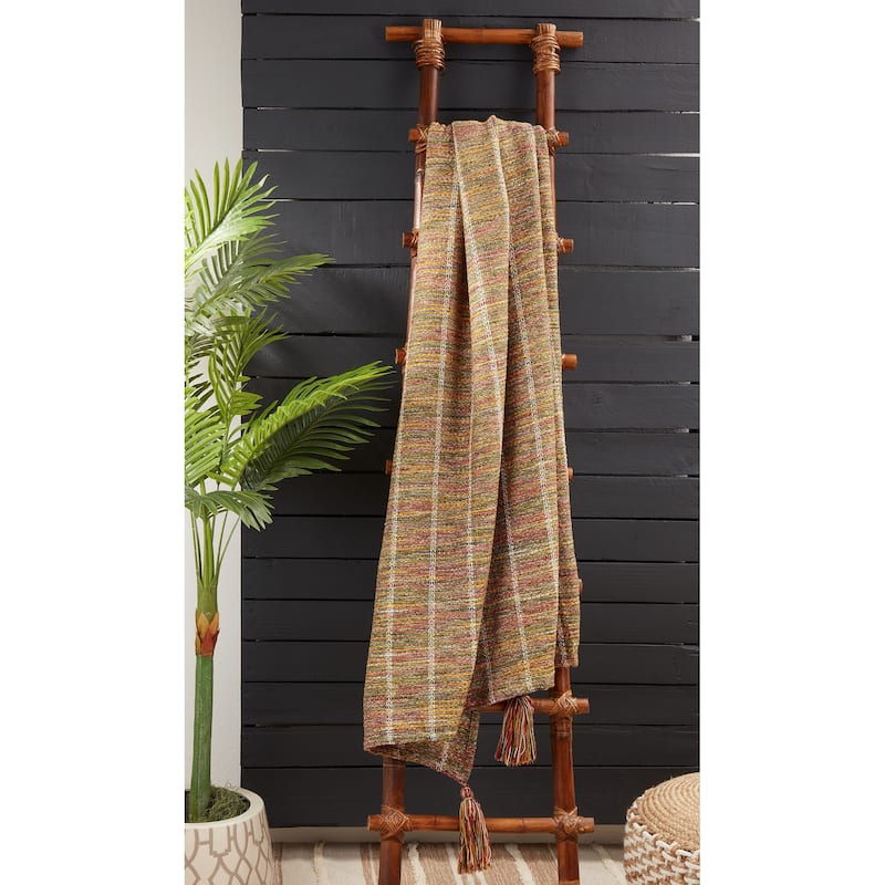 Striped Design Throw