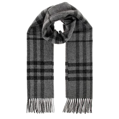 Burberry Giant Check Wool Scarf