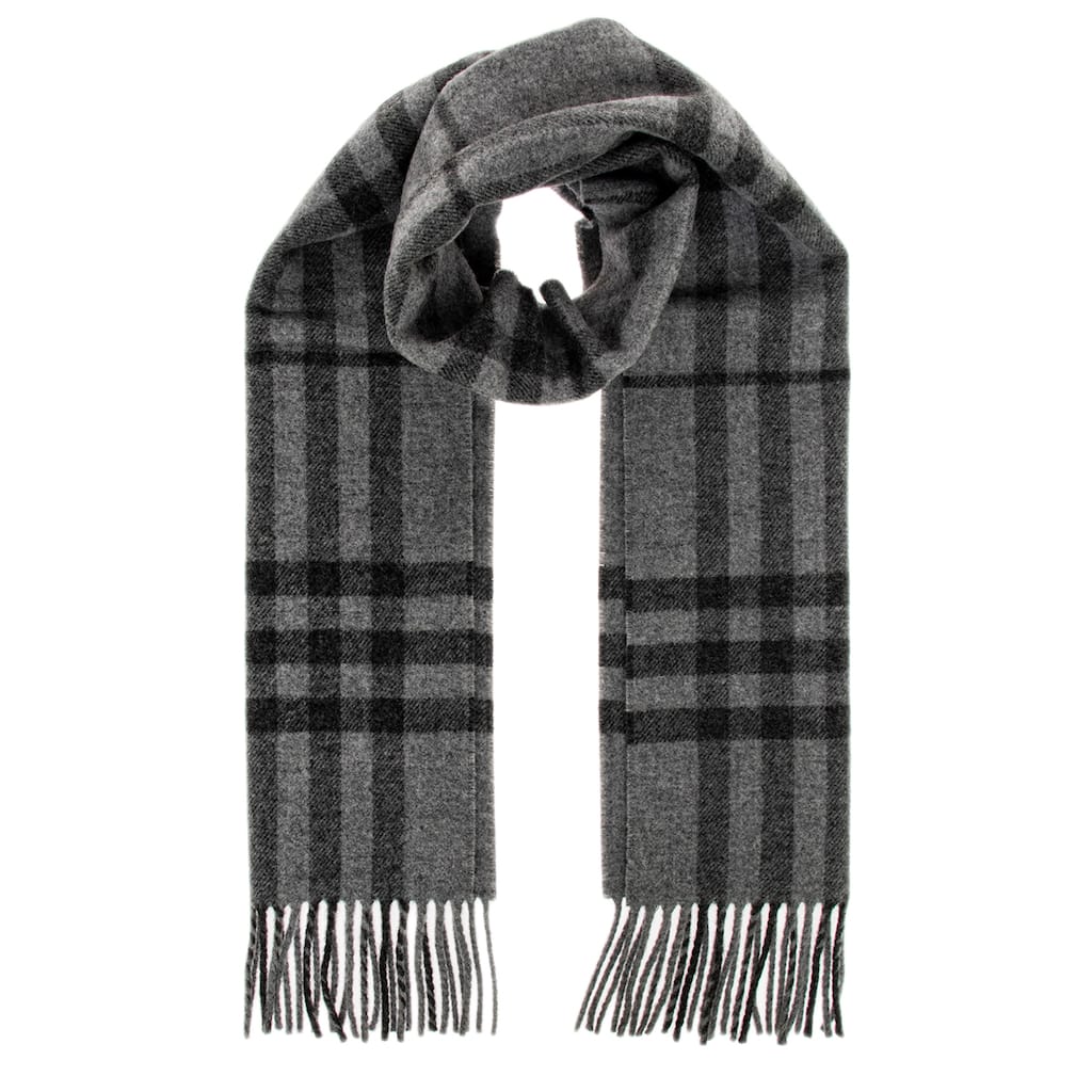 Burberry Giant Check Wool Scarf