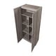 preview thumbnail 4 of 8, Manhattan Comfort Hopkins Modern 7 Shelf Freestanding Storage Closet
