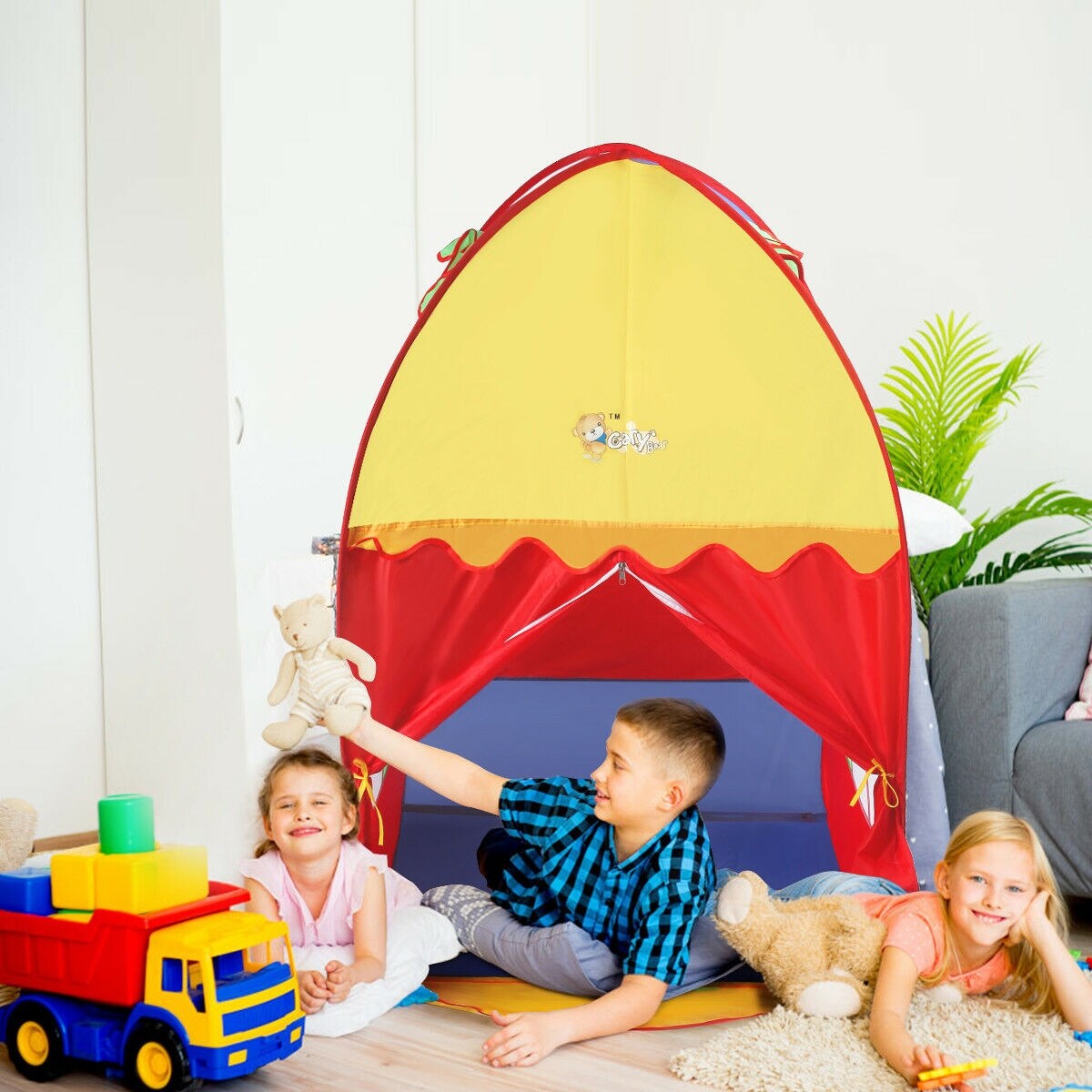 baby activity tent