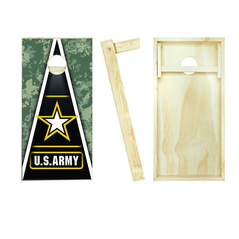 US Army Outdoor Cornhole Board Game Set