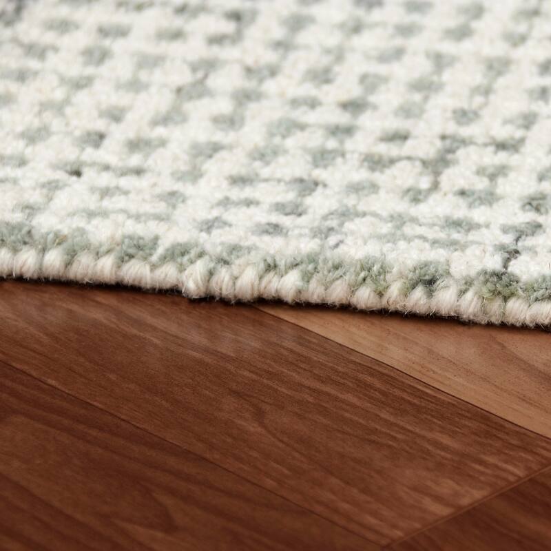 Noah Contemporary Geometric Wool Indoor Area Rug by Sevita