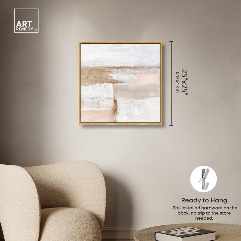 Sediment Planes III Canvas by Art Remedy