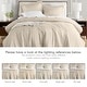 preview thumbnail 18 of 33, Chelsea Square Reese Modern Lightweight Chambray Print Comforter Set