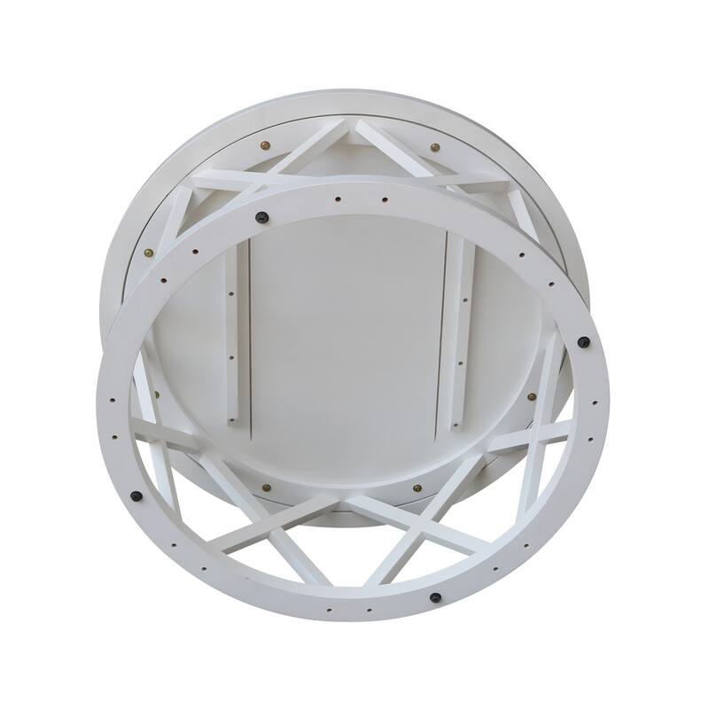 Round Ceylon Coffee Table - 40 in. W x 40 in. D x 18 in. H