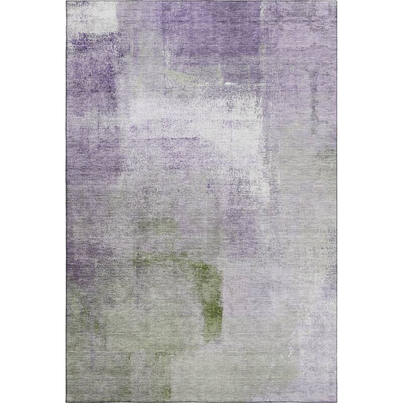 Premium Washable Super Soft Brushstrokes Abstract Mayfield Rug