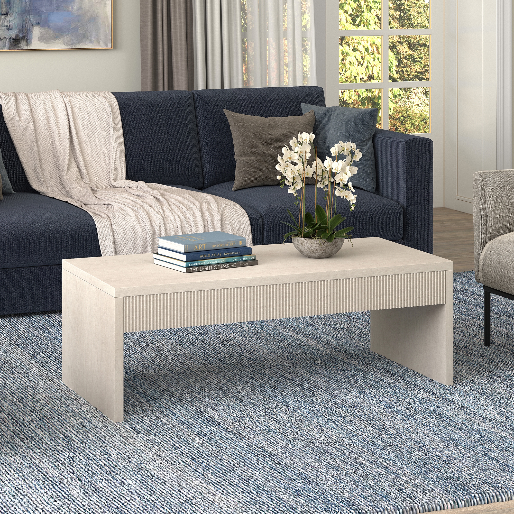 【cornice】COFFEE TABLE Capiz Mosaic Coffee Table - On Sale - Bed Bath & Beyond