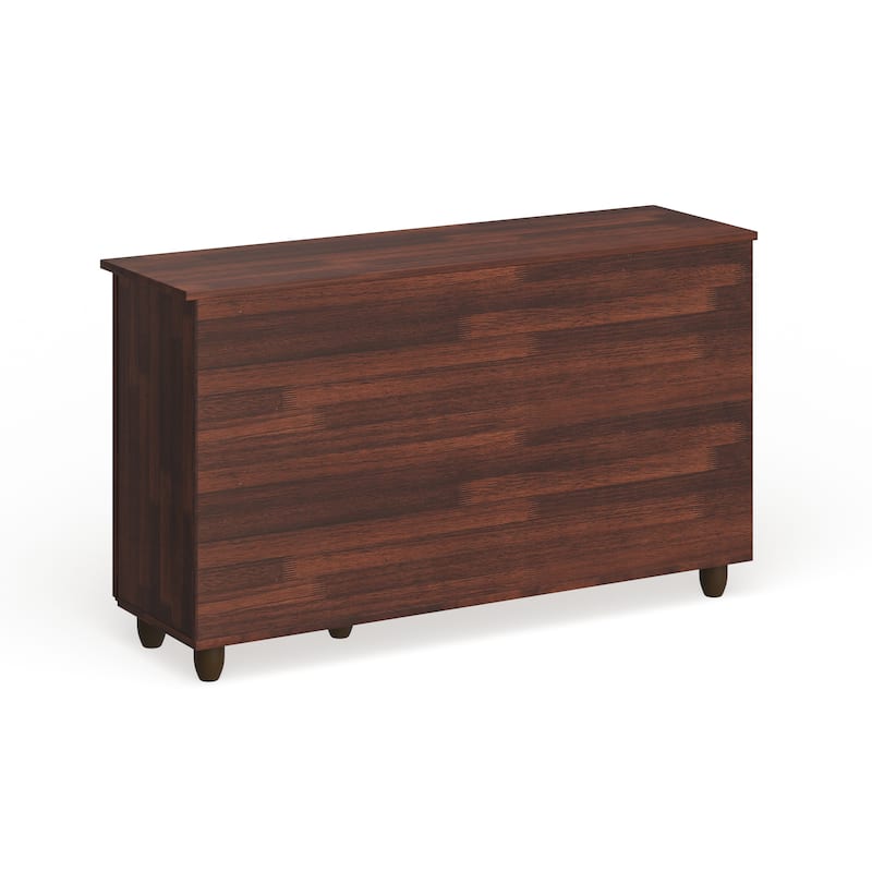 Copper Grove Angelina Dark Brown 3-door Shoe Cabinet