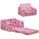 preview thumbnail 11 of 16, Qaba Kids Fold-Out Couch/Chair Lounger with Space-Themed Washable Fabric & Removable Cushion for 3-6 Years Old