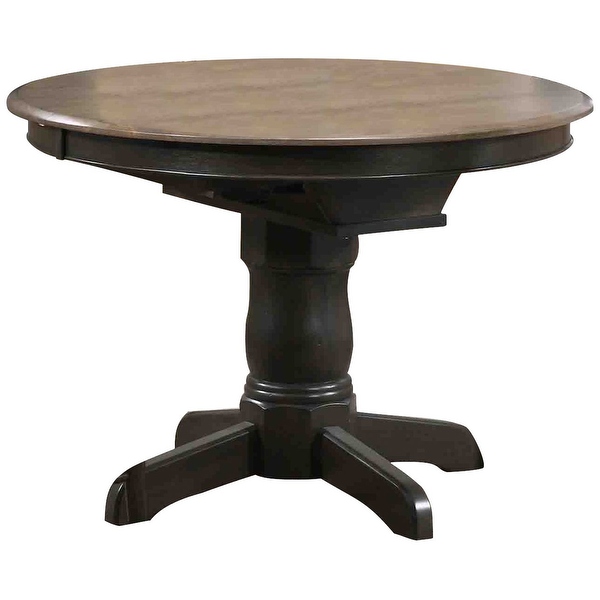 Round Butterfly Leaf Dining Table 42