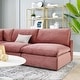 preview thumbnail 27 of 74, Commix Down Filled Overstuffed Velvet 5-Piece Sectional Sofa