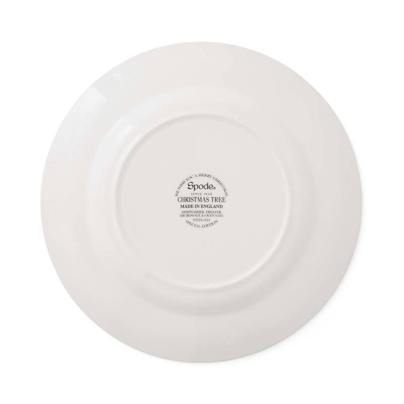 Spode Set of 4 Christmas Tree Plates
