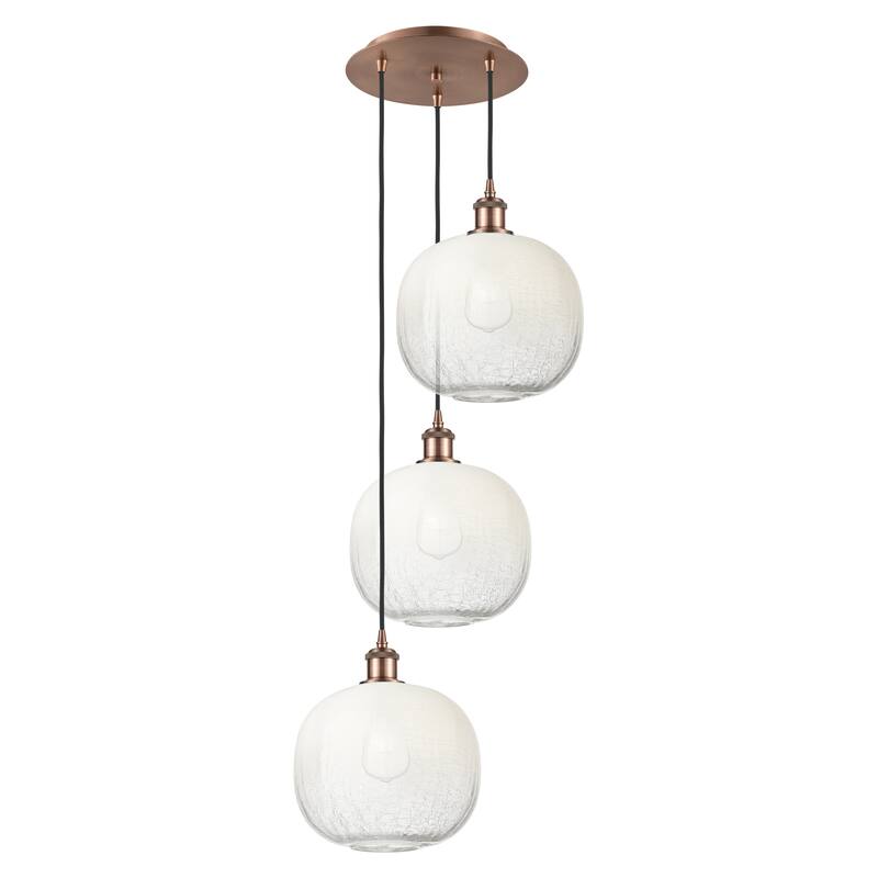 Innovations Lighting Endless Possibilities Ballston - Brookhaven Sphere - 3 Light 17" Cord Hung Multi Pendant