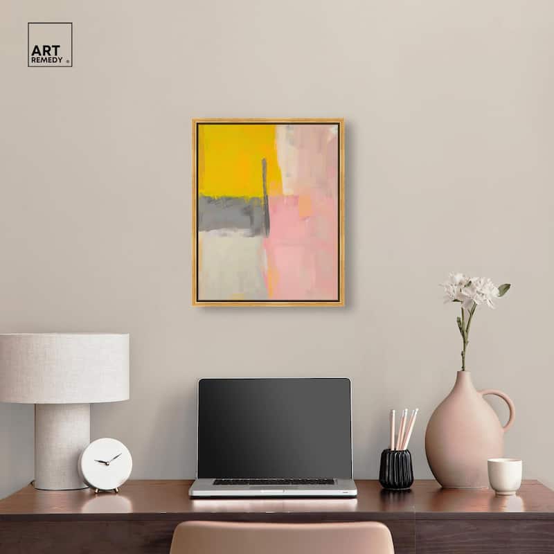 Tangerine Blush II Canvas by Art Remedy