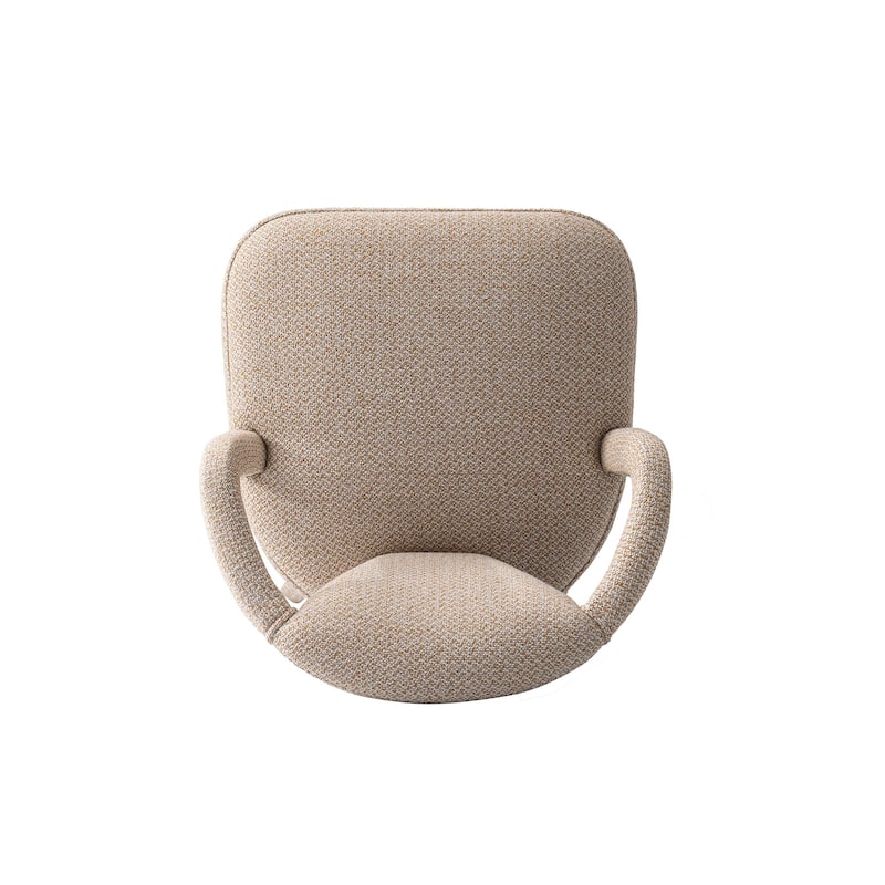 Manhattan Comfort Modern Palmer Tweed Dining Armchair
