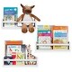 preview thumbnail 1 of 7, Wallniture Madrid Wood Wall Shelves for Book and Toy Storage (Set of 3)