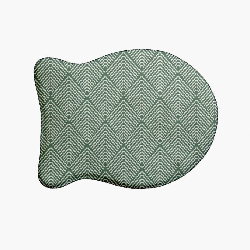 Lifeflor Pet Feeding Mat for Dogs and Cats - Green - 19" x 14"-Fish