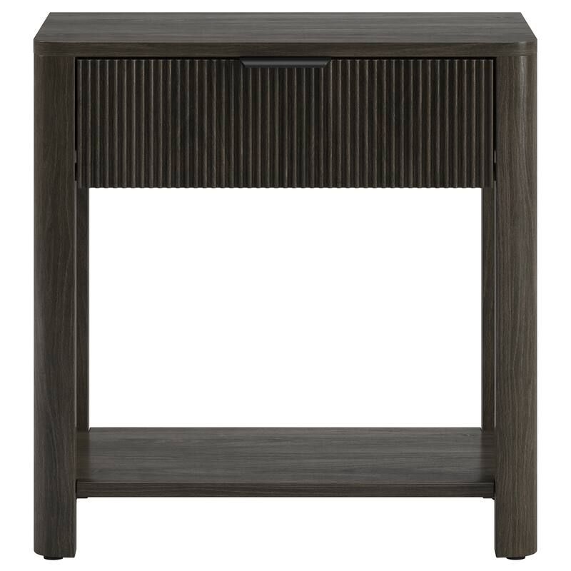 Pomona 24" Wide Rectangular Fluted Nightstand